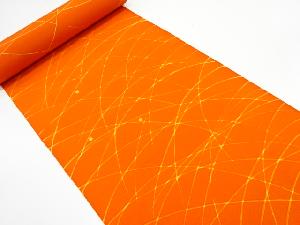 アンティーク　露芝模様　刺繍　羽尺反物